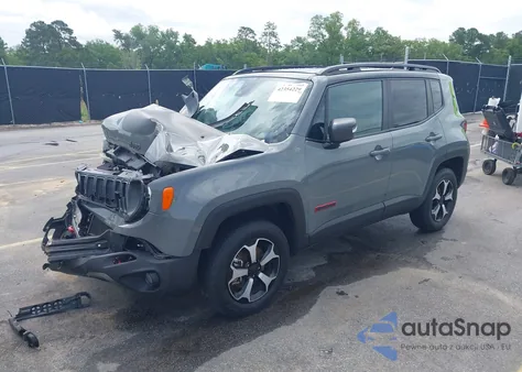 2021 Jeep Renegade Trailhawk 4X4 из США, поврежденный, VIN ZACNJDC19MPN29653